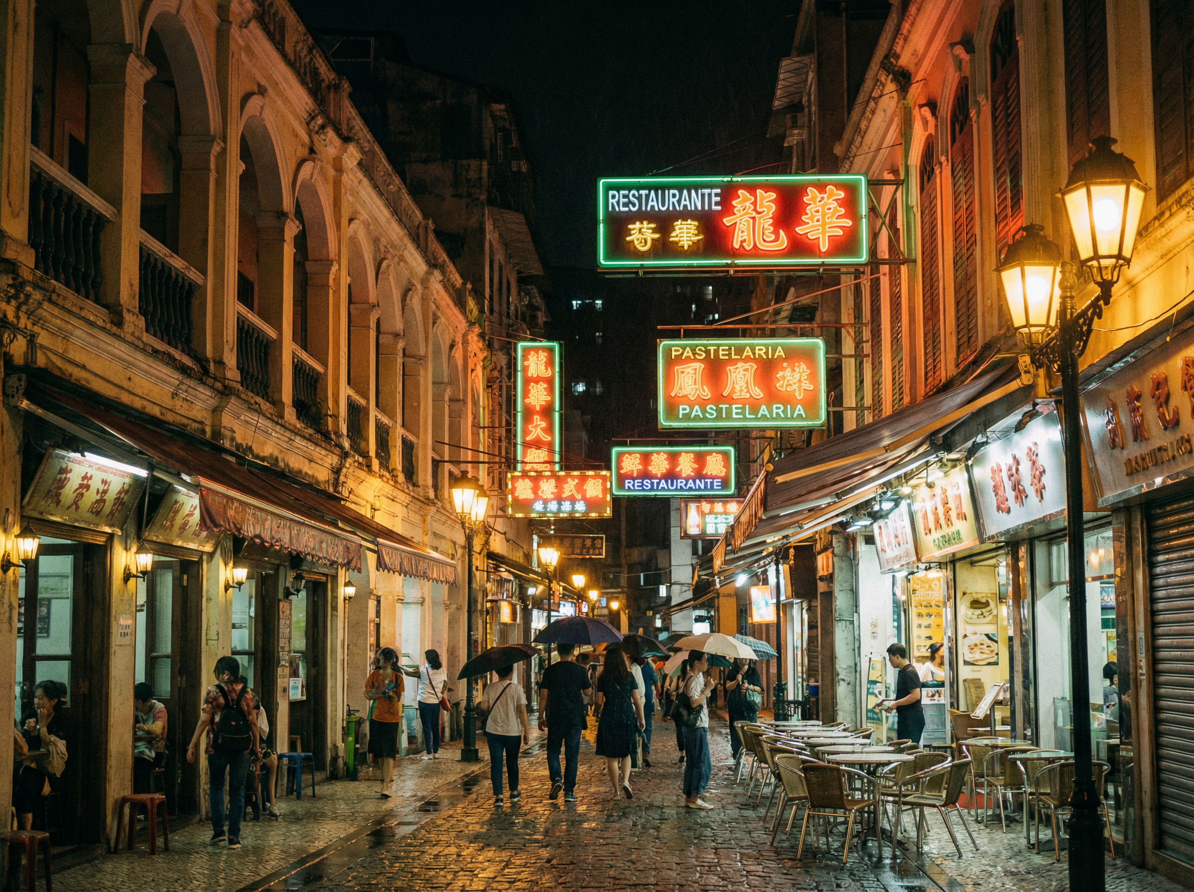 赌博平台 - 澳门街头美食夜景